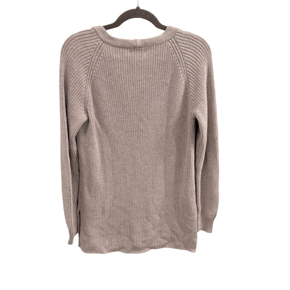 Goodthreads 100% Cotton V-Neck Sweater - Gray - Picture 2 of 4